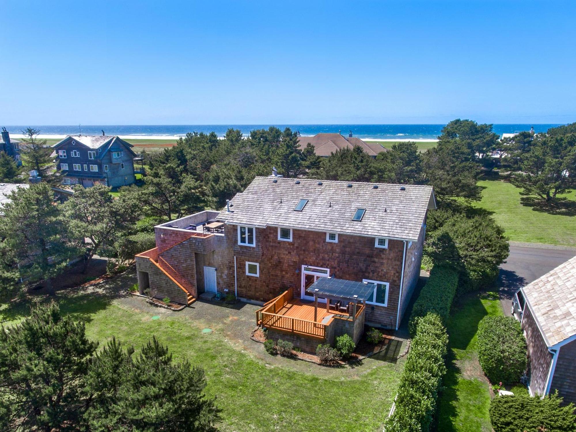 Pacific Northwest Beach House 5G Ev Charger Dog Gearhart Exterior photo